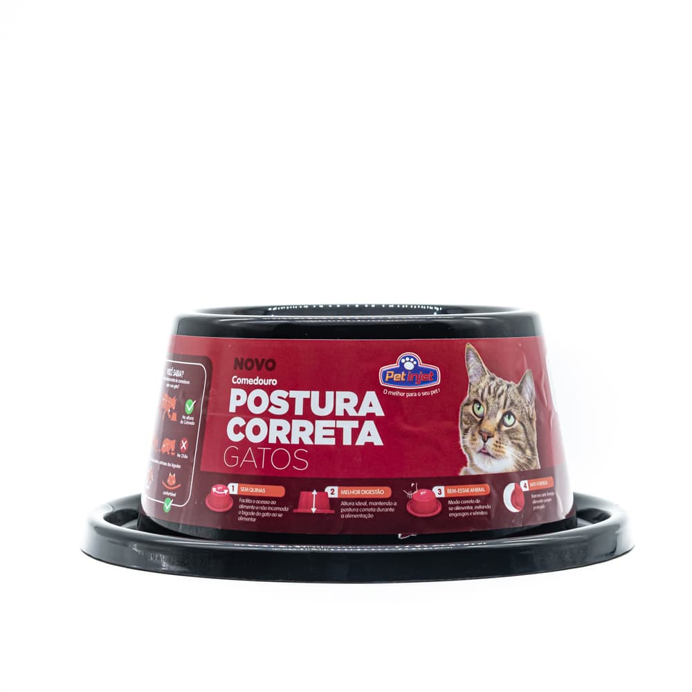 Comedouro Cerâmico para Gatos