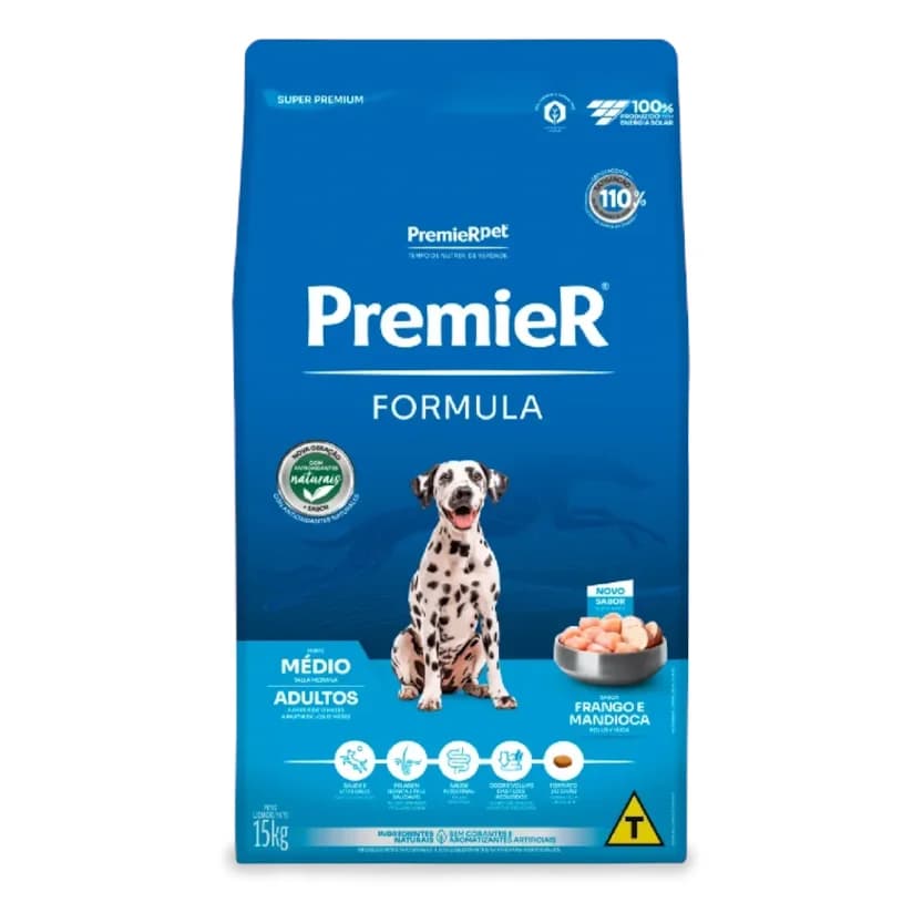 Ração Premier para Cães Adultos 15kg
