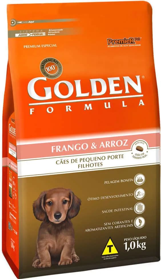 Ração Golden para Cães Filhotes 10kg