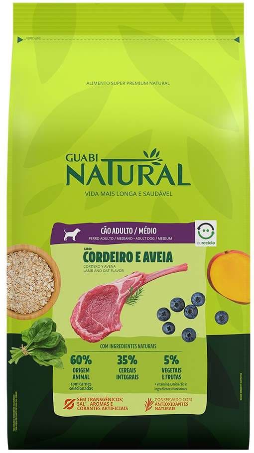 Ração Guabi Natural para Cães 12kg