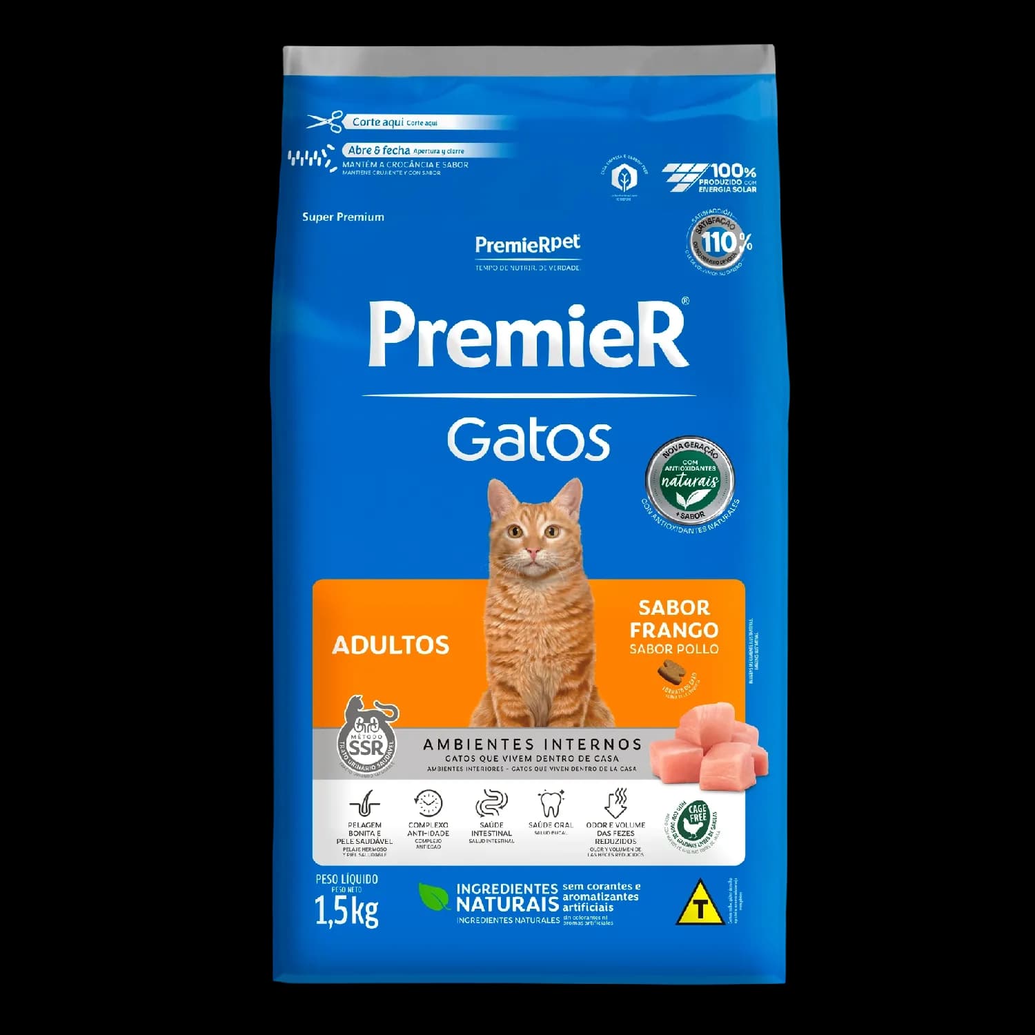 Ração Premier para Gatos Adultos 10kg