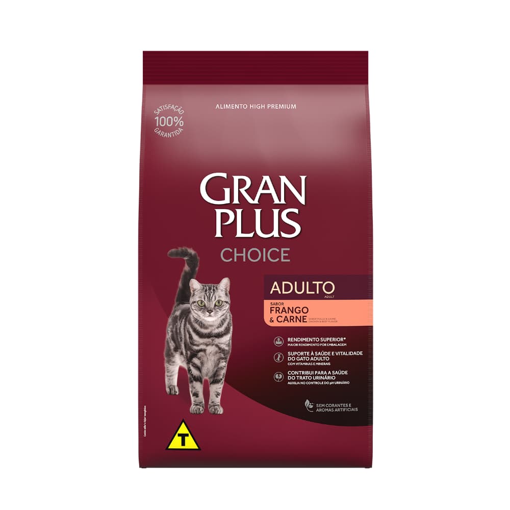 Ração Gran Plus Choice Gatos 10kg